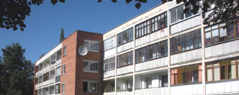 Block of flats in a ECO-Life area, Birstonas