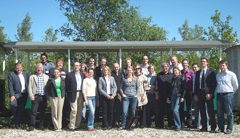 Group portrait in Hedeland, Denmark